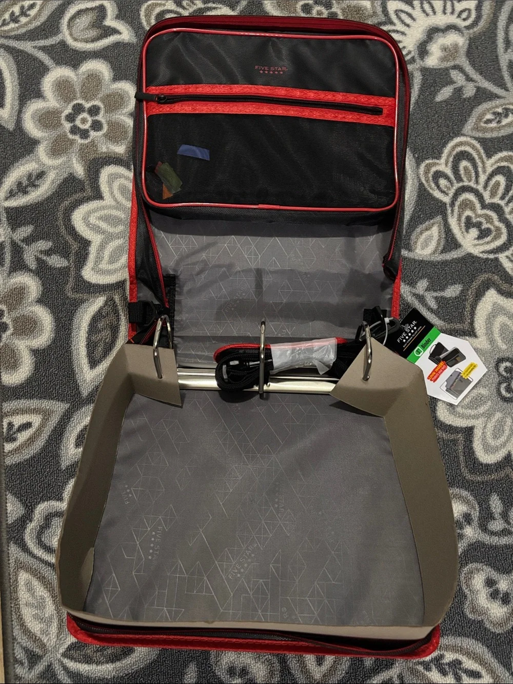 Five Star Zipper Binder Case